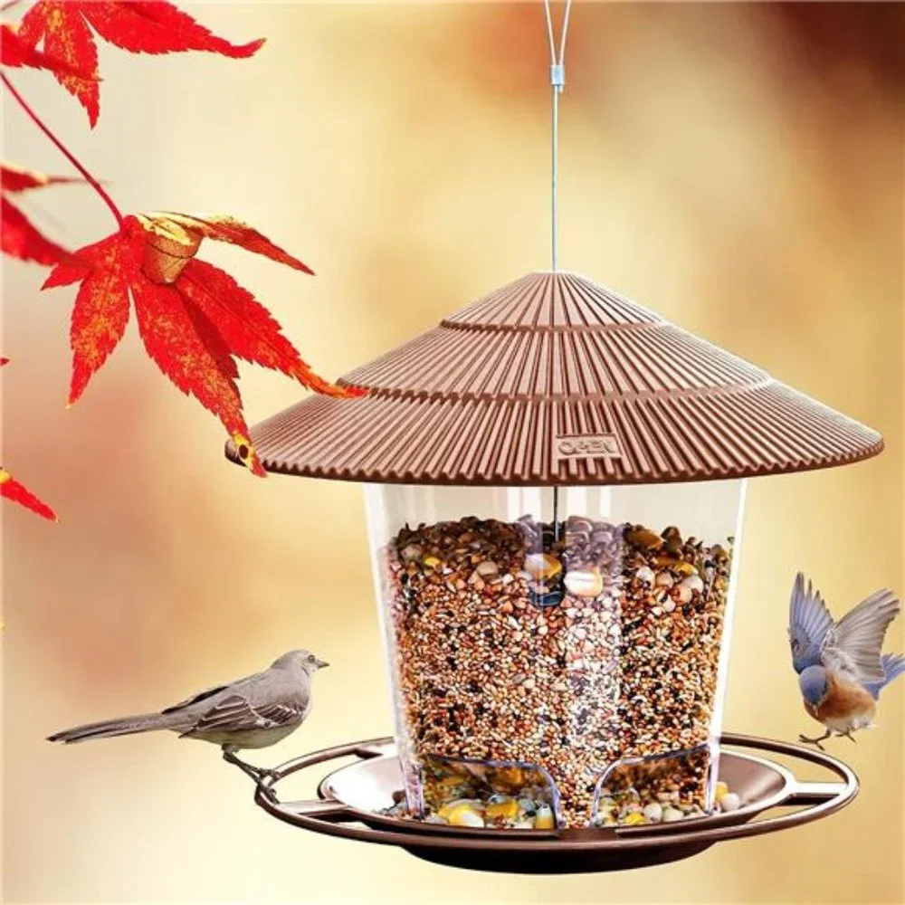 Hanging BirdFeeder Squirrel Proof for Outdoor Wild Bird Seed,Outside,Garden Yard